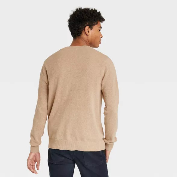 Men's Regular Fit Crewneck Pullover Sweater - Goodfellow & Co™ | Target