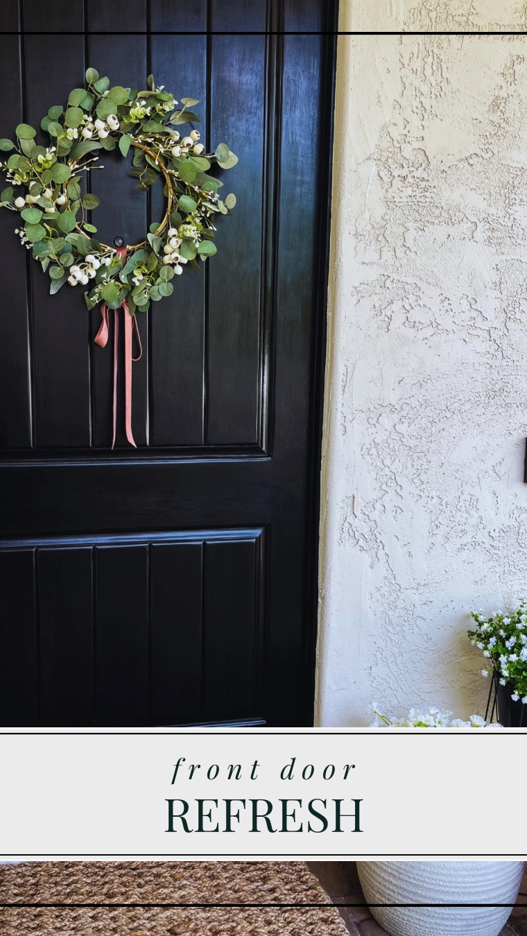 Everything I used in my front door refresh! ❤️

#LTKHome