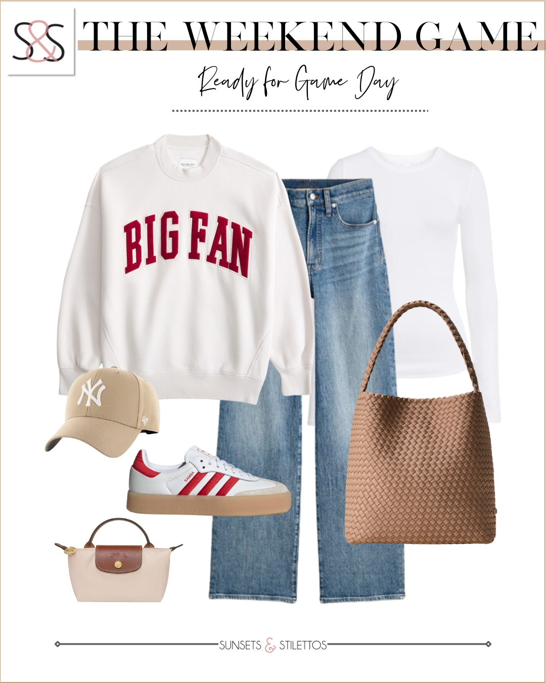 Go sports! This relaxed and comfy sweatshirt is a great weekend outfit with jeans and Adidas sneakers!

Sunsets and Stilettos, football, adidas sneakers 

#LTKActive #LTKOver40 #LTKStyleTip