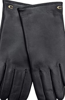 Coach Women's Coach Sculpted C Womens Leather Tech Glove | Amazon (US)