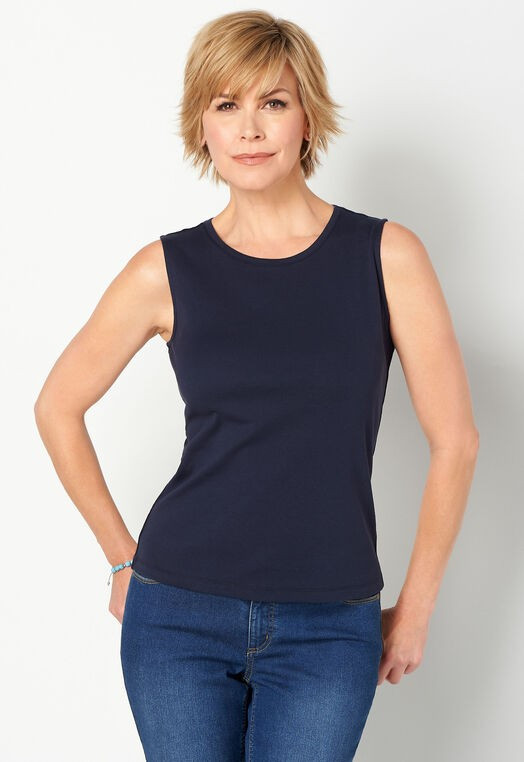 Women's  Sl Basic Tank from Christopher & Banks® | Christopher & Banks (US)