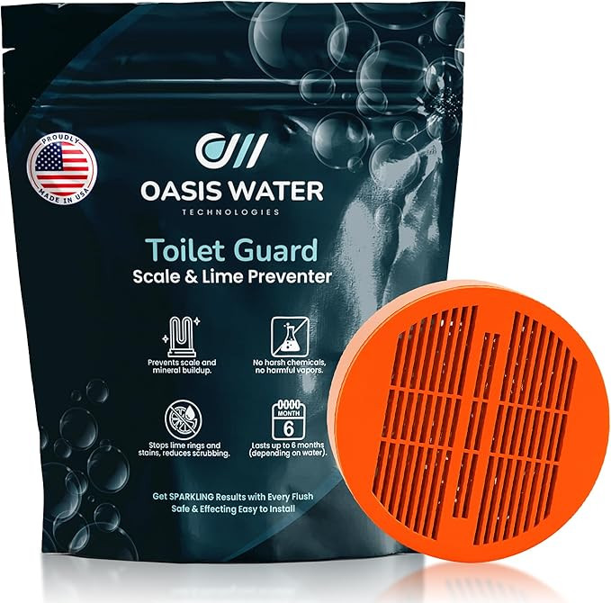 Toilet Guard Hard Water & Limescale Drop-In Toilet Tank Tablet | Polyphosphate Formula | Helps Re... | Amazon (US)