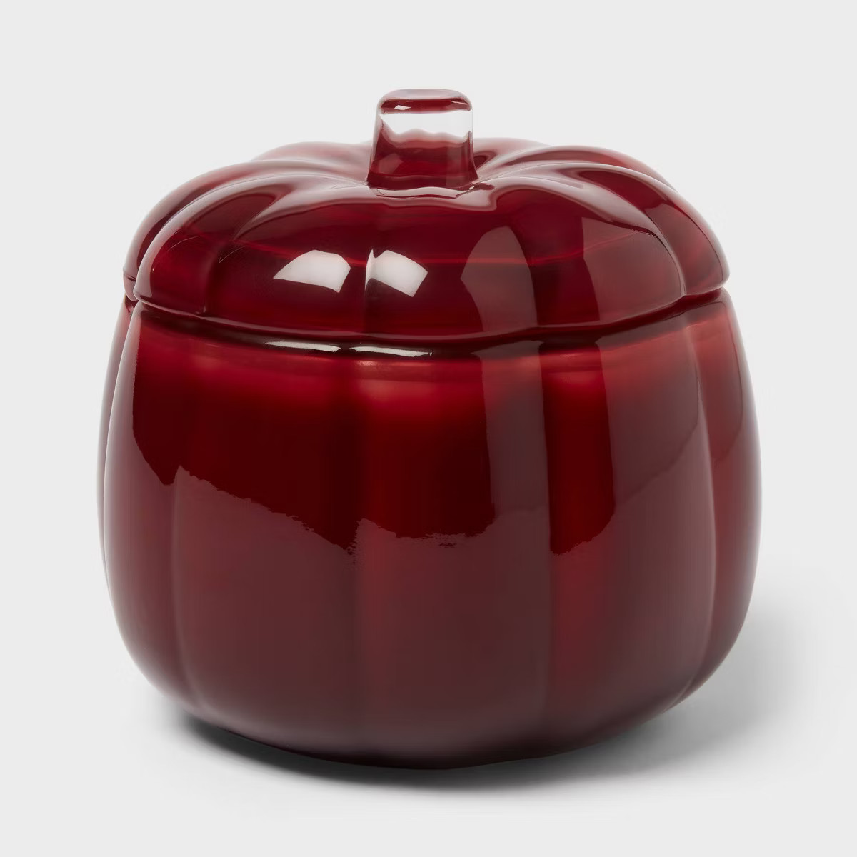 Lidded Glass Pumpkin Jar Candle - Threshold™ | Target
