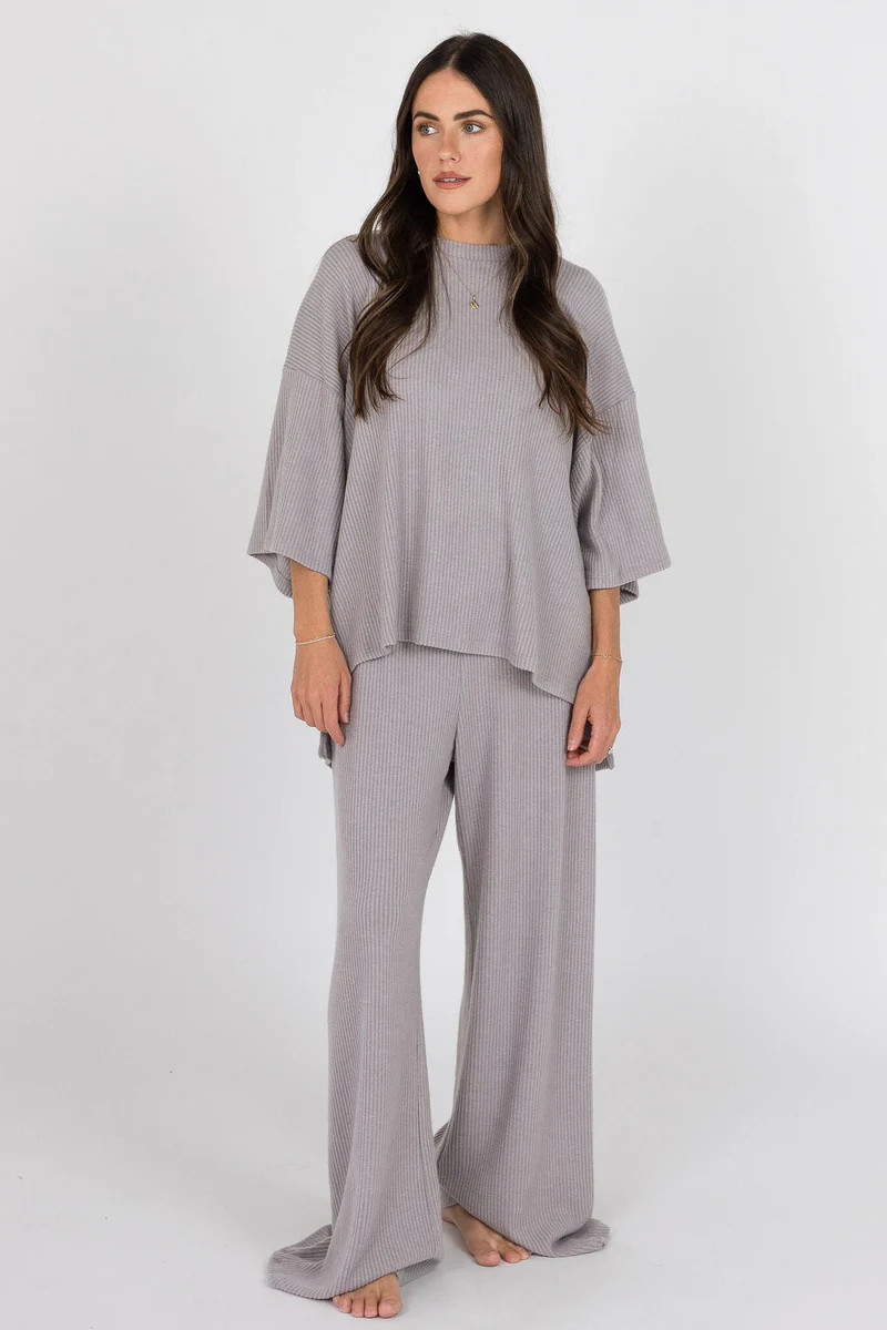 Yacht Club Pant Set Everest | The Foxy Kind