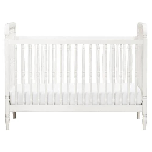 Namesake Liberty White Pine 3-in-1 Spindle Crib with Toddler Bed Conversion Kit | Kathy Kuo Home