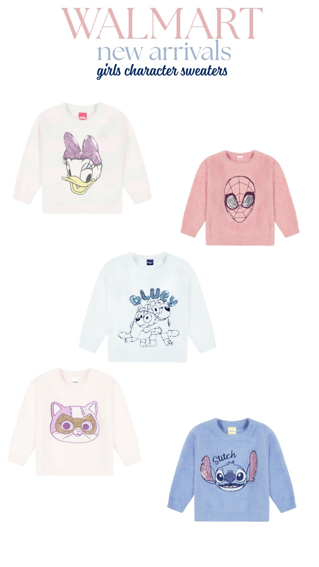 Cute new sweaters for the girlies! 🤍#walmart #walmartfinds #walmartfashion #fashion #kidsfashion #toddler #baby

#LTKBaby #LTKFamily #LTKKids