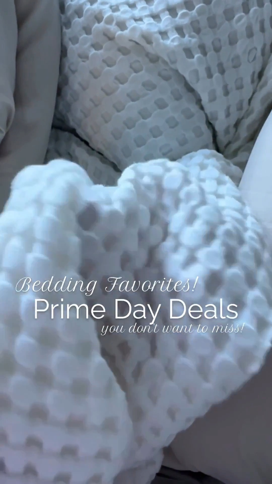 Prime Day Steals! ✨💥 Bedding favorites you can’t miss! 25-45% off my bedding! These cooling but warm blankets are on sale & the best, pre washed, lived in comforters EVER are 44% off today! I have the beige. 💥 We only use these pillows too! All sent to the beach as well! ✨🛌💤

#LTKHome #LTKSaleAlert