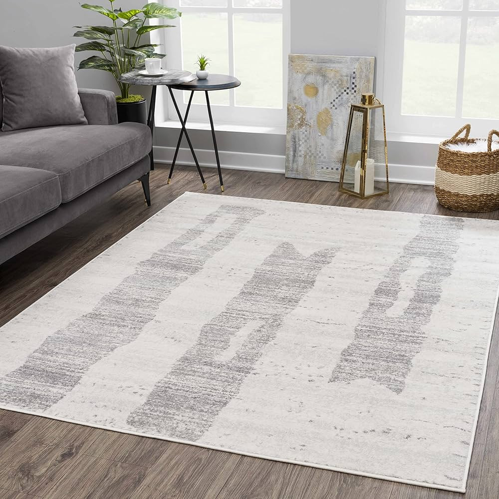 Tigris Collection Sada Southwestern Farmhouse Living Room Bedroom Area Rug - Vintage Distressed -... | Amazon (US)