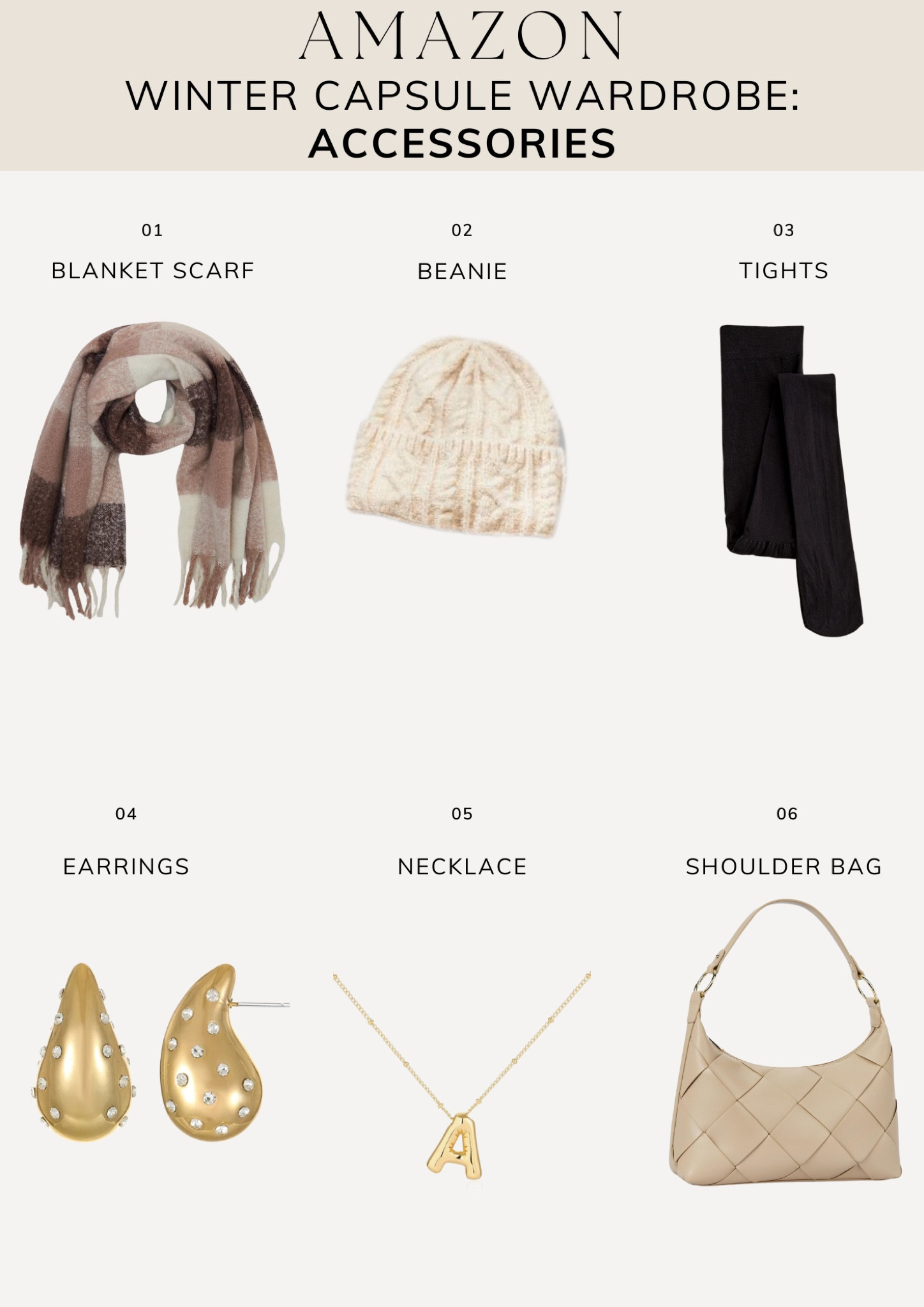 Winter capsule wardrobe essentials // capsule wardrobe // winter capsule wardrobe accessories 

#LTKHoliday #LTKGiftGuide #LTKSeasonal