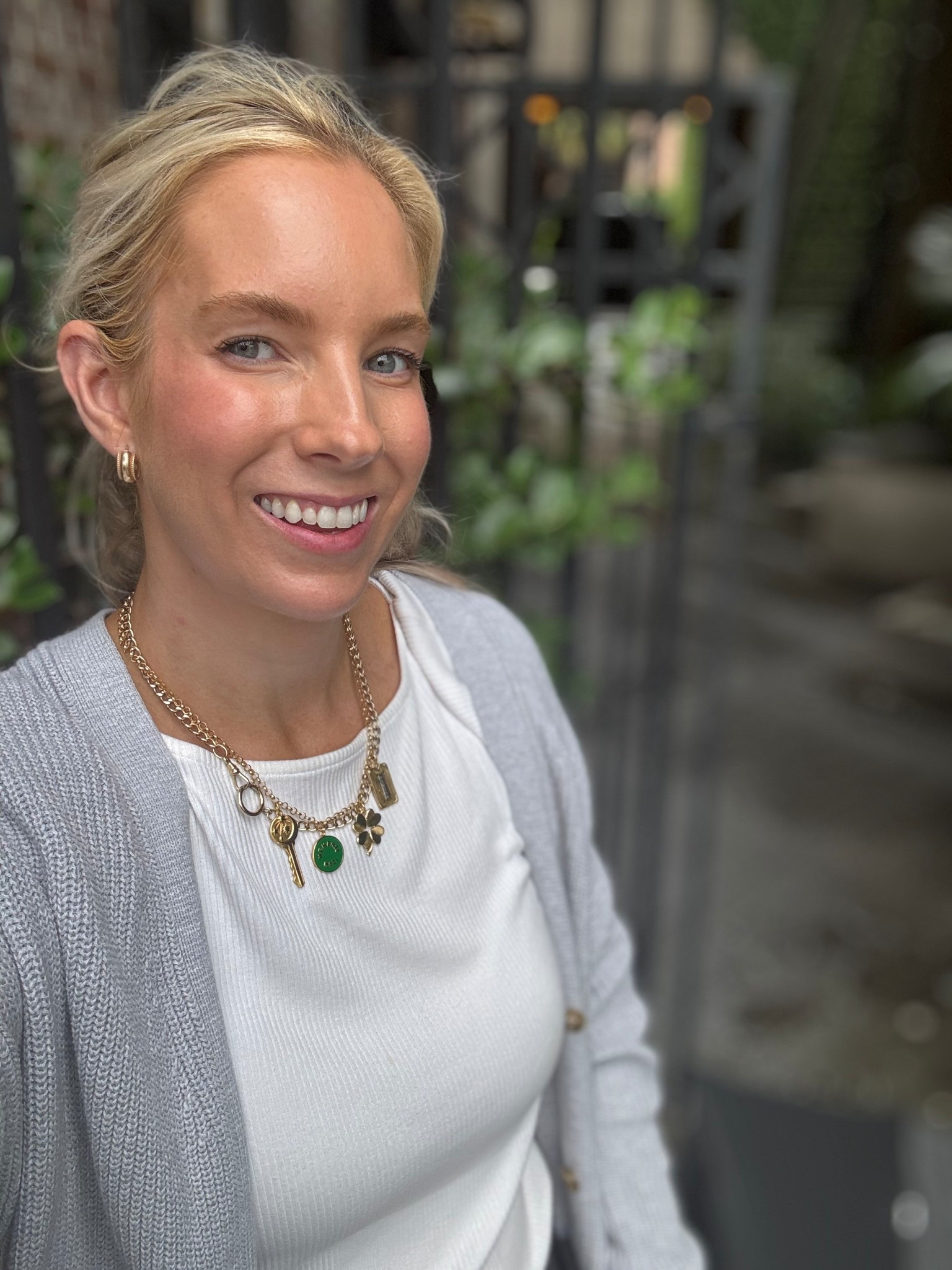 OBSESSED with my custom charm necklace! 