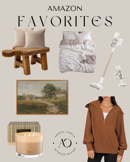 Top weekly picks from Amazon. Affordable home decor. Best velvet pillows. Cotton waffle weave white duvet bed cover. Aesthetic vacuum. Vintage framed art. The best luxury candle. Lounge wear 

#LTKhome #LTKGiftGuide #LTKSpringSale