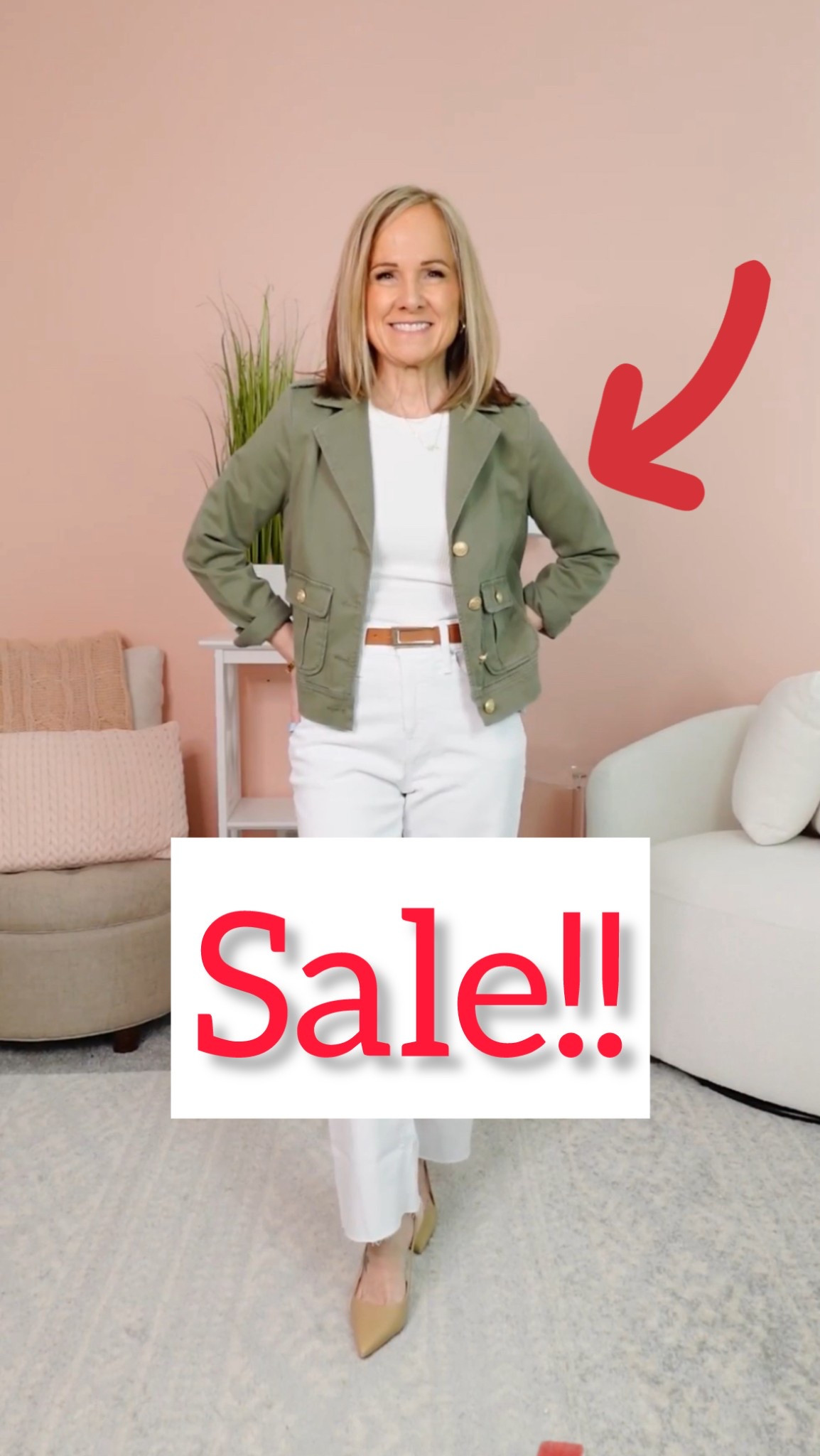 Twill jacket is 40% off!  
Use Code: Moms

#LTKSaleAlert #LTKPetite #LTKOver40