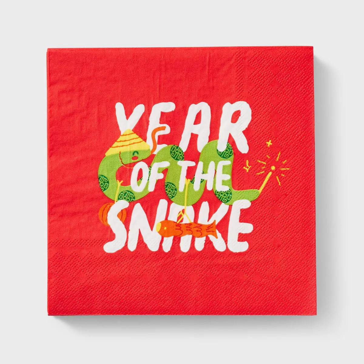 30ct Lunar New Year 'Year of the Snake' Disposable Napkins | Target