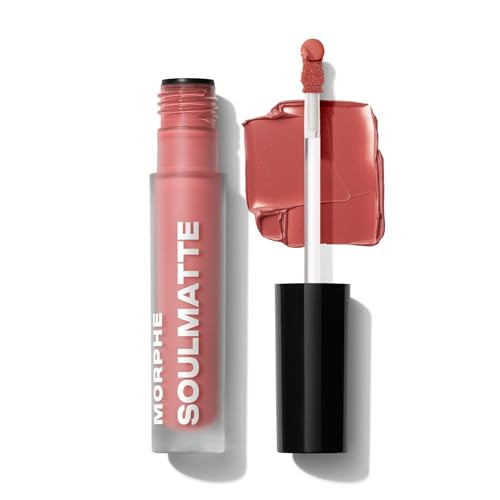 Morphe Soulmatte Velvet Lip Mousse - Air-Whipped Matte Lipstick for Women with Vitamin E to Hydrate, Soften & Smooth - Provides Long Lasting & Velvety Formula - Dearest (0.13 Fl Oz) | Amazon (US)