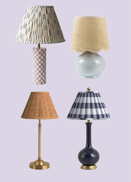 Beautiful and on trend lamps 