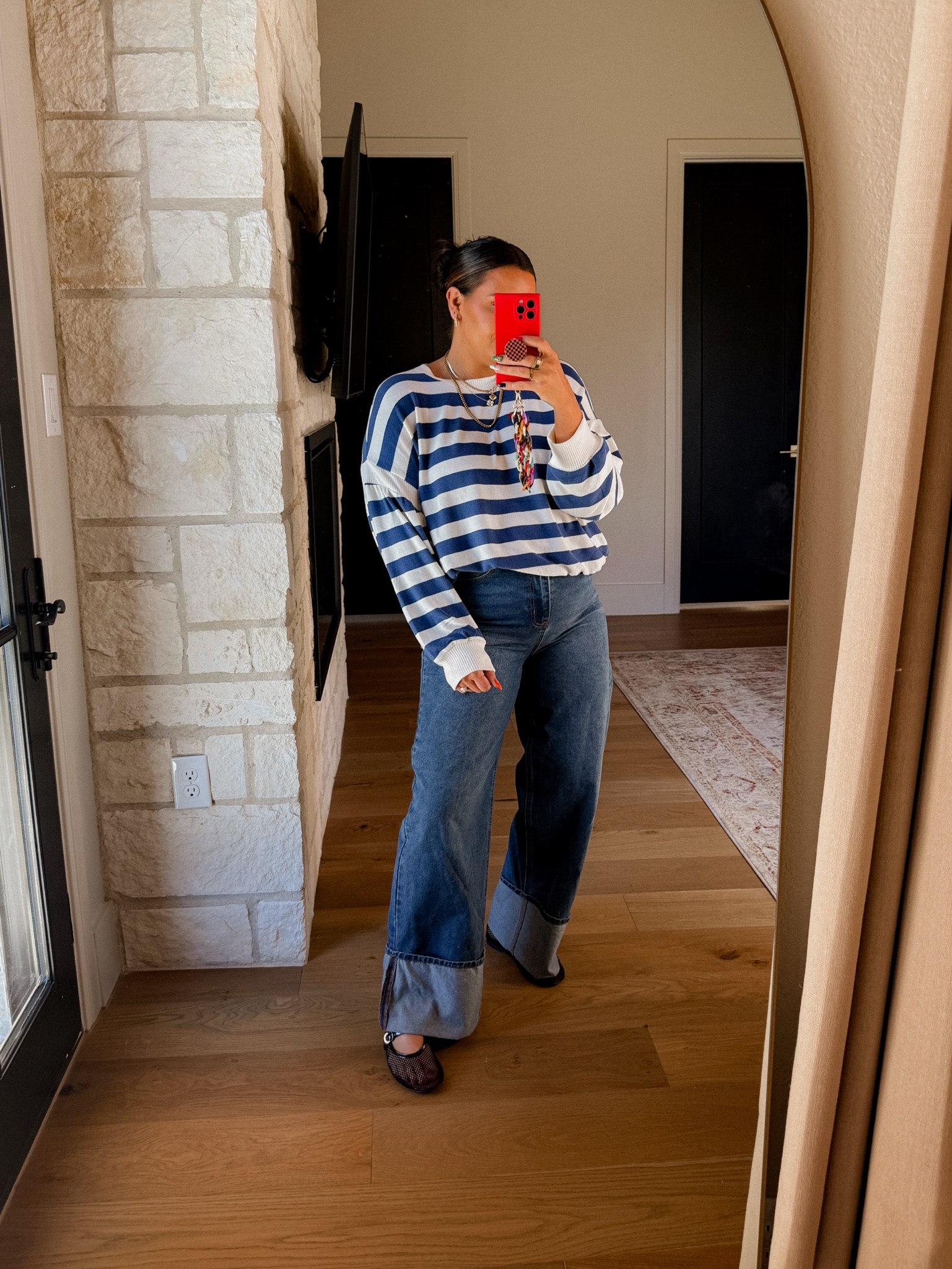 The softest little spring sweater!  Love the sleeve details!  
All from @kohls
Sweater: XXL
jeans: 13 (snug)


#LTKFindsUnder100 #LTKFindsUnder50 #LTKMidsize