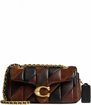 COACH Quilted Patchwork Leather & Suede Tabby 20 Shoulder Bag | Dillard's | Dillard's