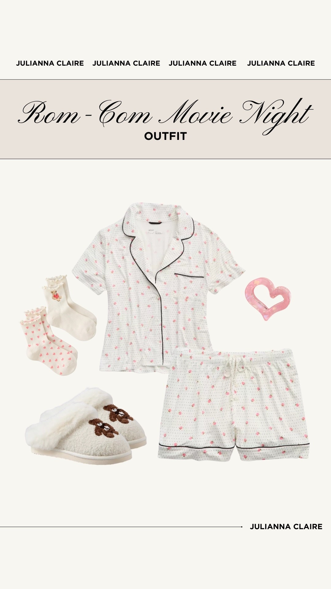 Cozy rom-com movie night outfit idea! 

#LTKootd