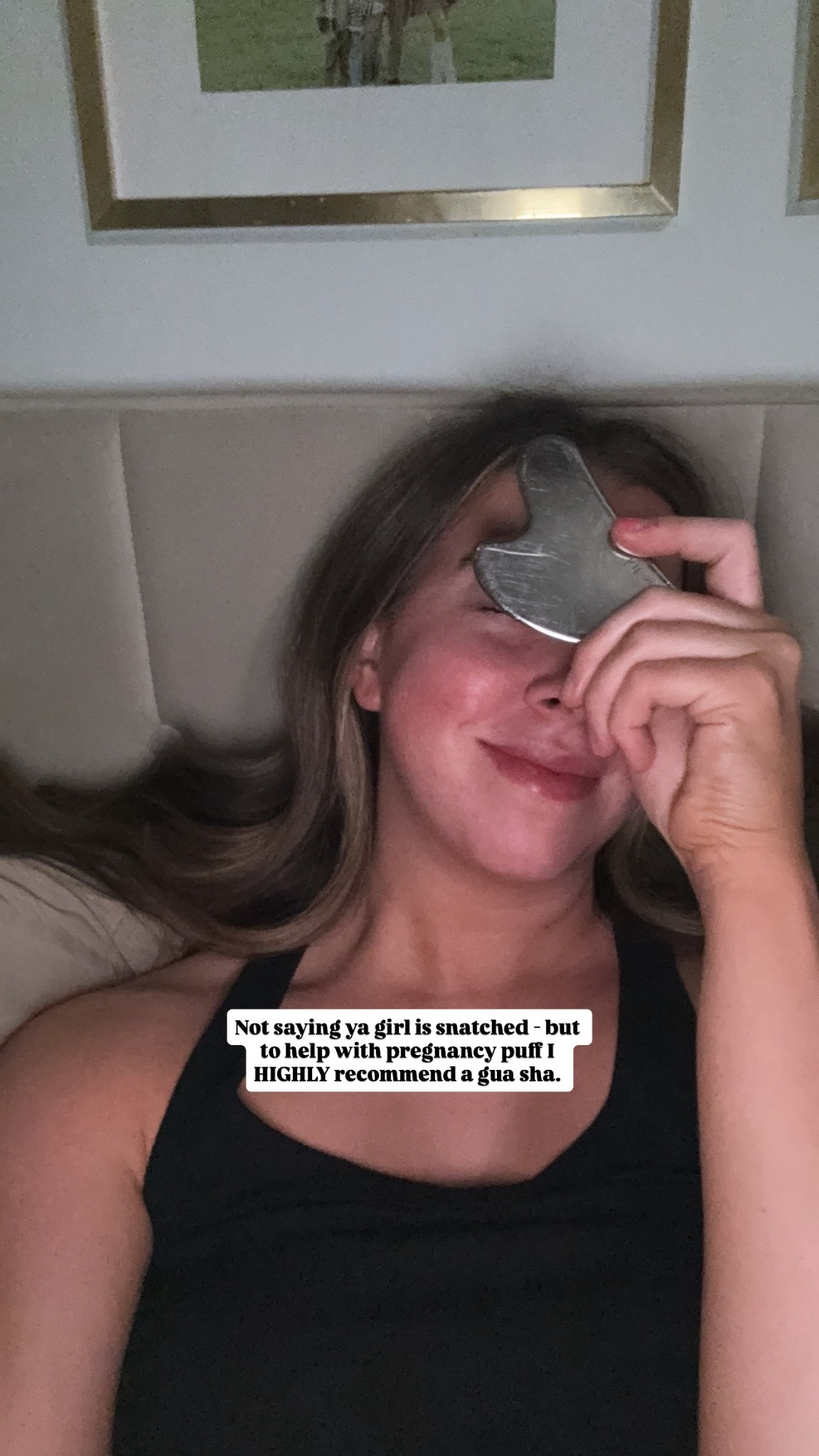 Pregnancy puff helper 🧖‍♀️