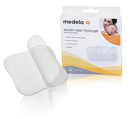 Medela  Soothing Gel Pads for Breastfeeding, 4 count, Tender Care Hydrogel Pads, Advanced Nipple ... | Amazon (US)