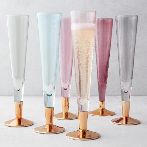 Iris Flute - Set of 6 | Z Gallerie