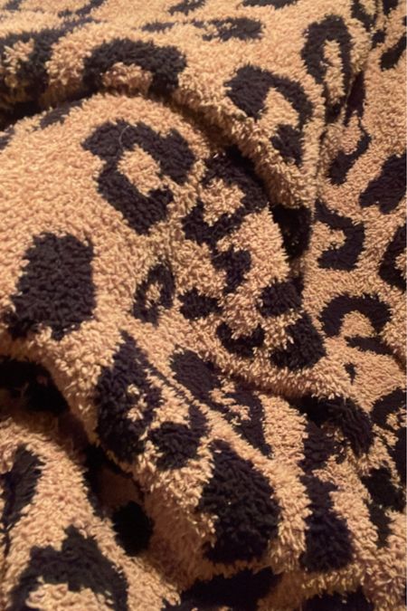 The softest blanket ever!!! So cozy and I love the leopard print 

#LTKSeasonal