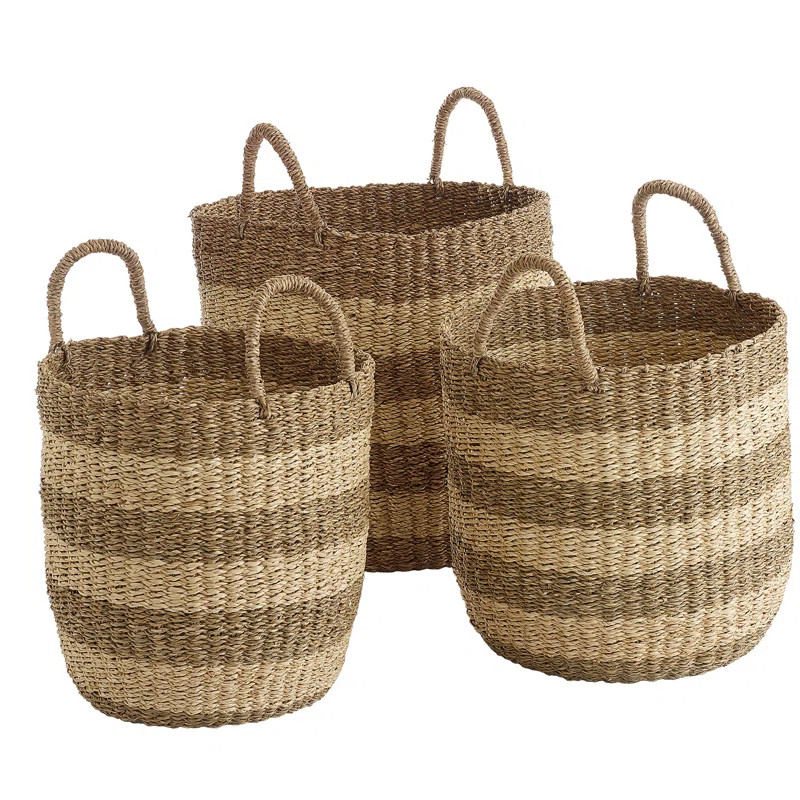 Camden 3 Pieces Wicker Basket Set | Wayfair North America