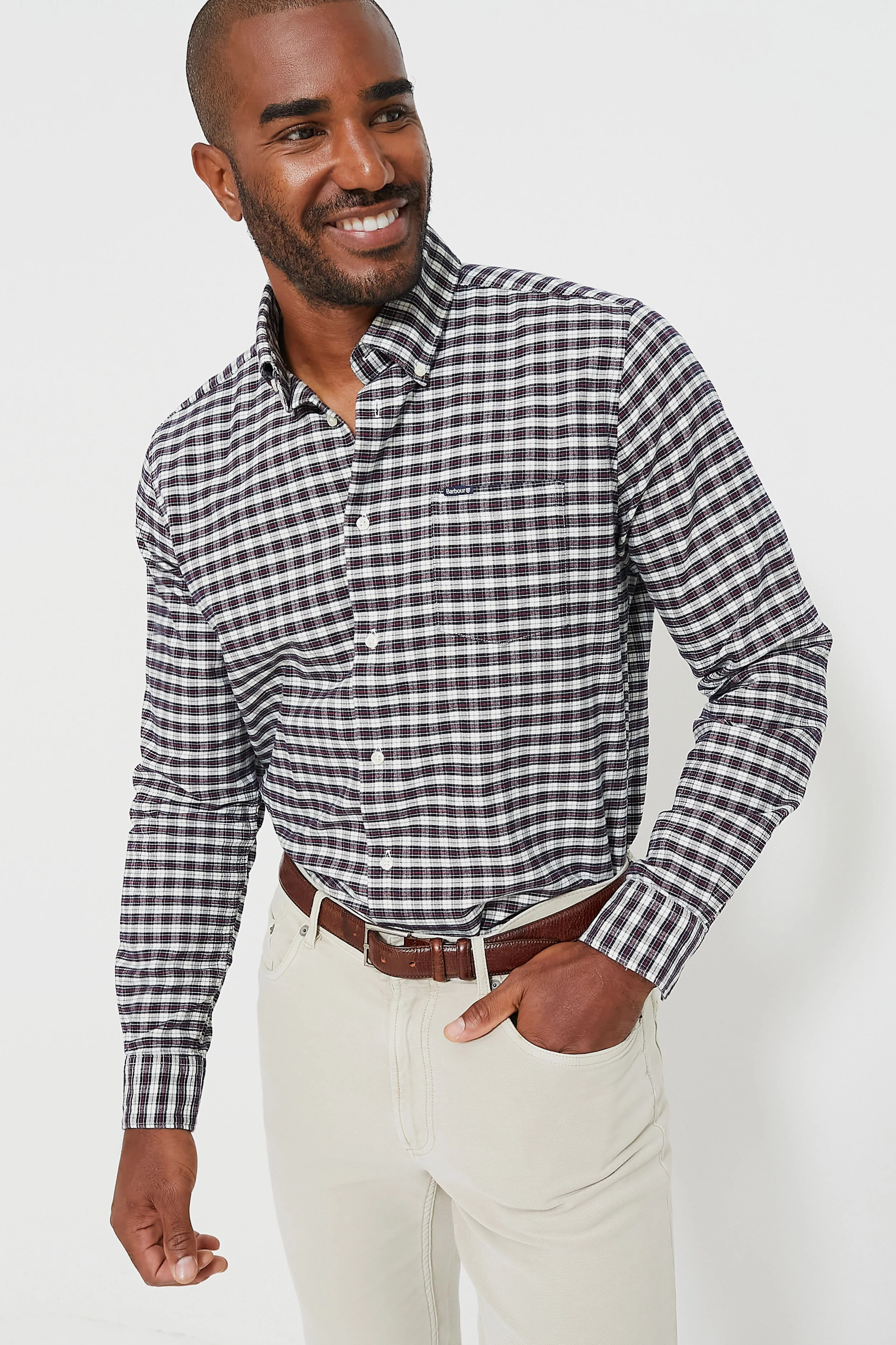 Whisper White Emmerson Tailored Shirt | Tuckernuck (US)