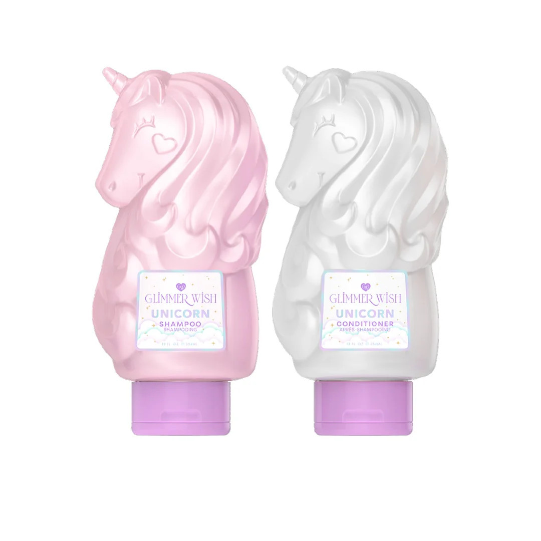 Unicorn Shampoo and Conditioner 12oz Paraben Free Hair Care Duo Glimmer Wish | Glimmer Wish