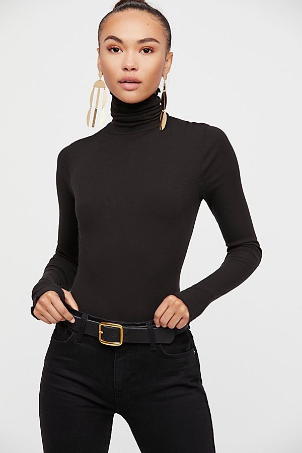 Seamless Turtleneck Bodysuit | Free People (Global - UK&FR Excluded)