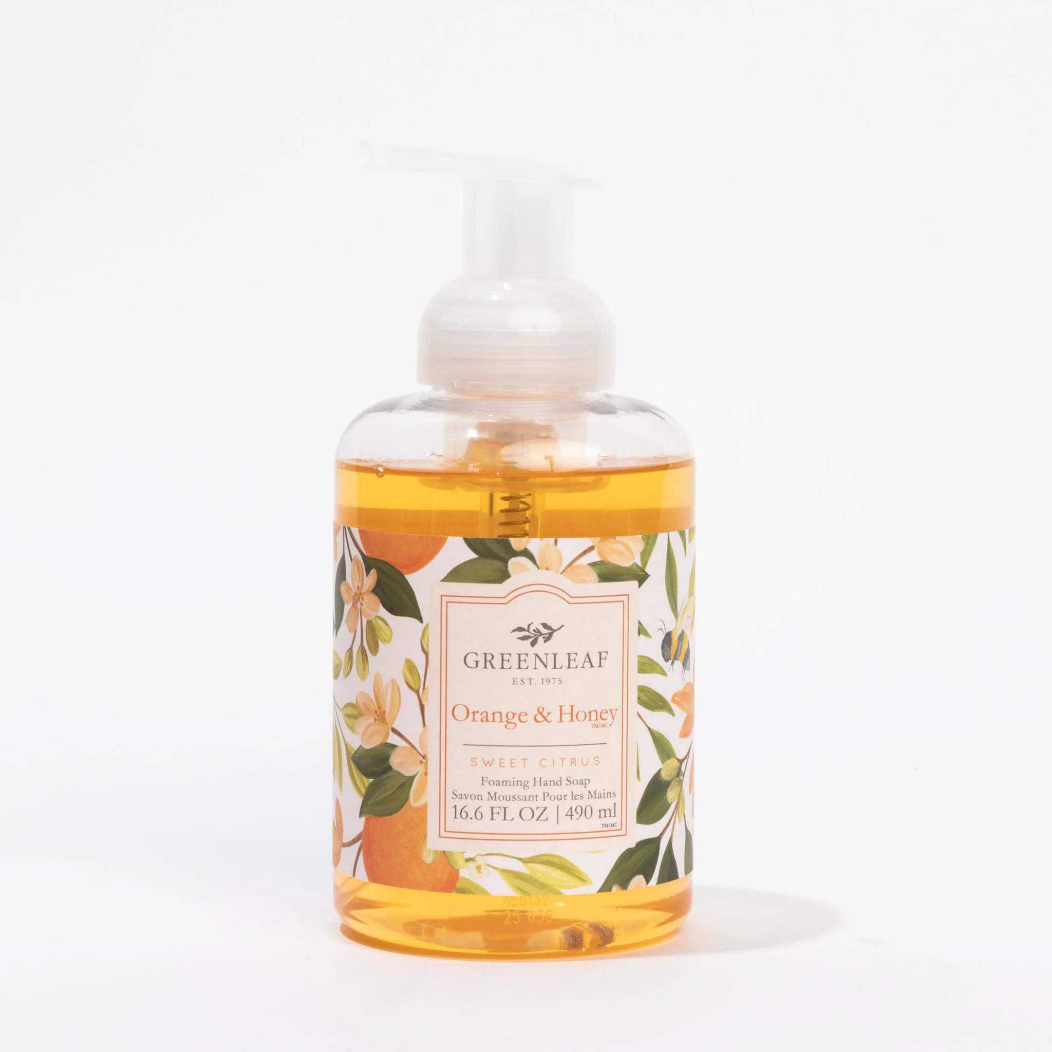 Orange & Honey Foaming Hand Soap | Greenleaf Gifts