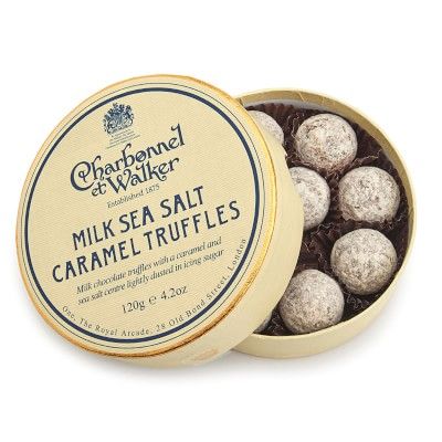 Charbonnel et Walker Milk Chocolate Sea Salt Caramel Truffles | Williams-Sonoma