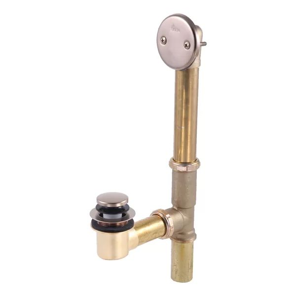 RP693CZ 1.63" Leg Tub Drain with Overflow | Wayfair North America