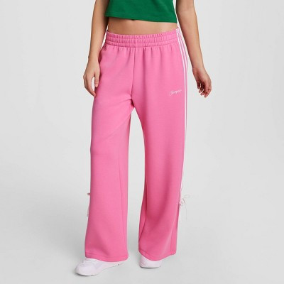 Champion Women's In the Stands Side-Tie Pants - Pink L | Target