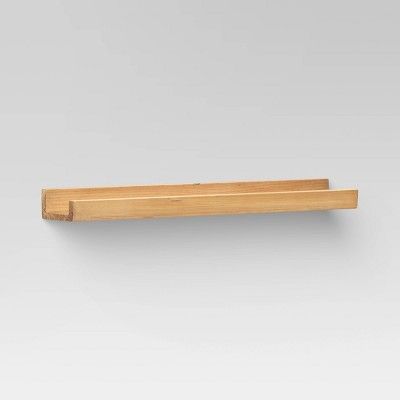 23" Natural Wood Picture Ledge - Threshold™ | Target
