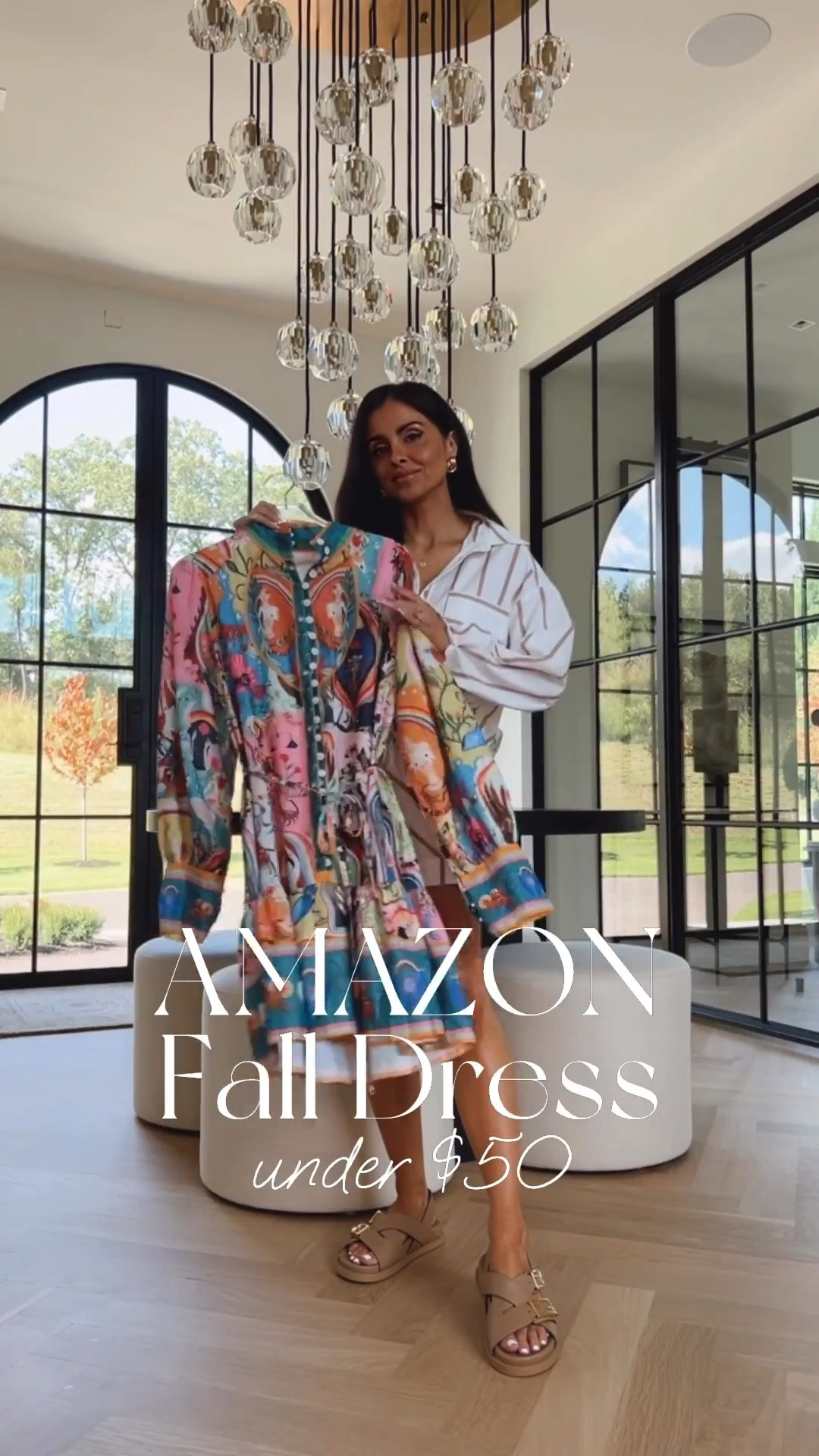 Amazon dress that looks so similar to Farm Rio but it’s under $50!
Love this matching Amazon lounge set too! Wearing a size small in both 


#LTKFindsUnder100 #LTKFindsUnder50 #LTKSeasonal