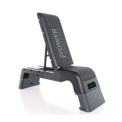 Power Systems Multi Function Fitness Weight Bench Step with Non Slip Surface | Target