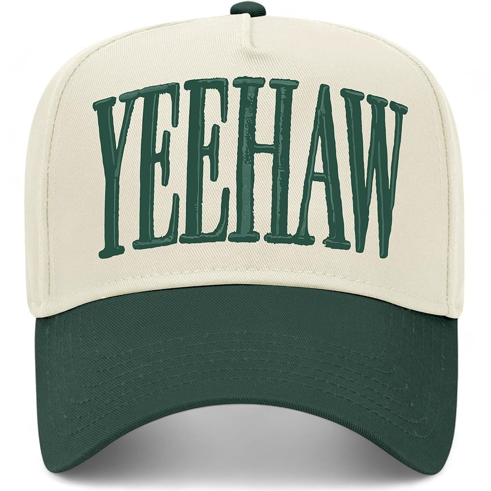 Yeehaw Vintage Trucker Hat | Premium Snapback Baseball Hat for Men & Women | Amazon (US)