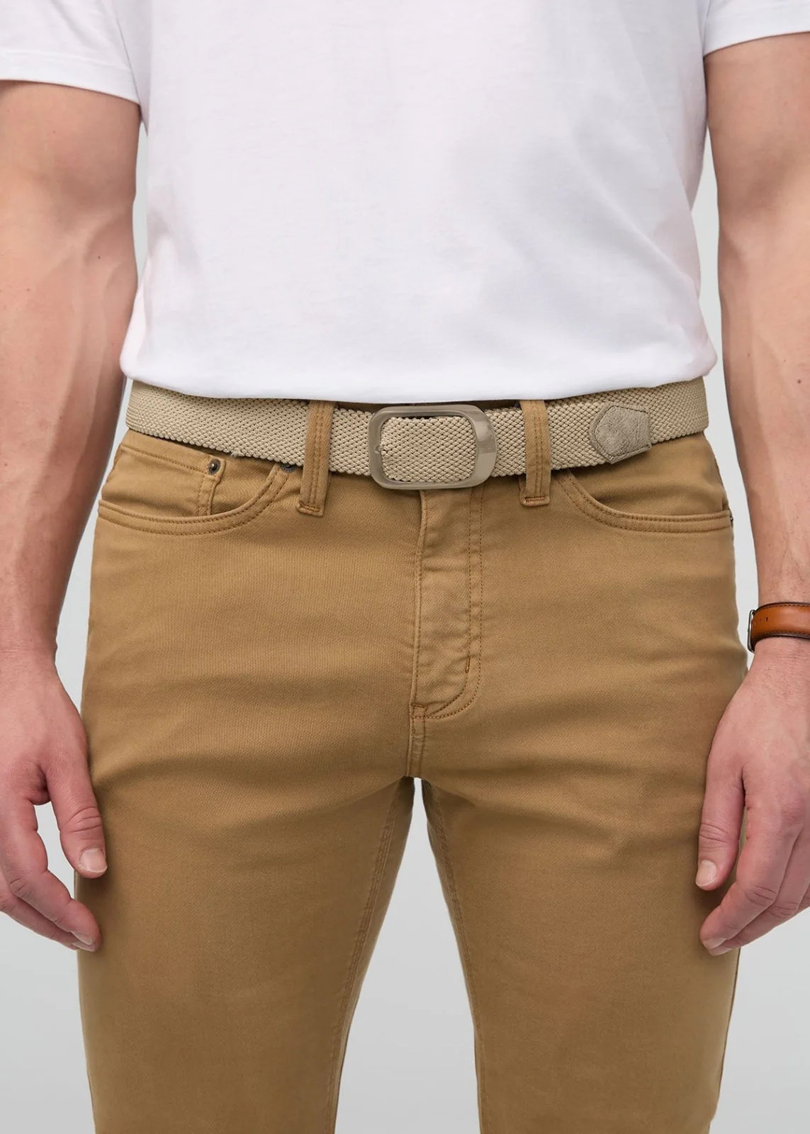 Performance Stretch Belt - Desert Khaki | DUER