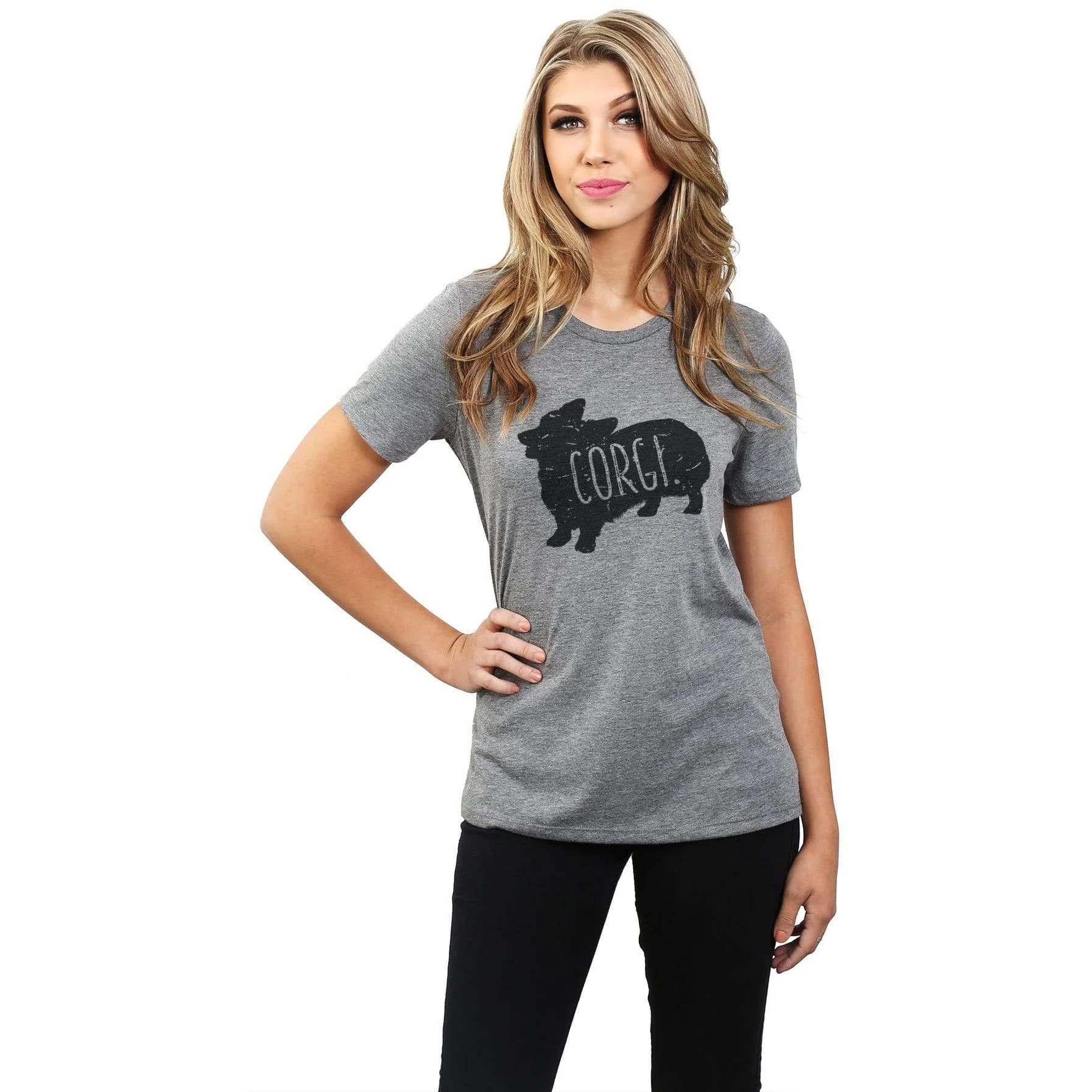 Corgi Silhouette | Thread Tank