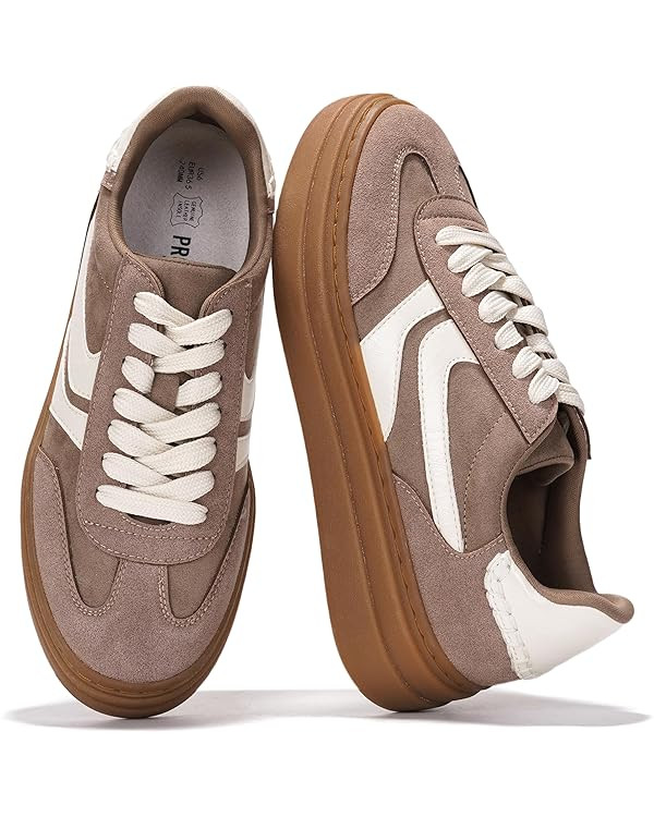 Project Cloud Platform Sneakers for Women Footwear - Memory Foam Insole Womens Shoes, Lightweight... | Amazon (US)