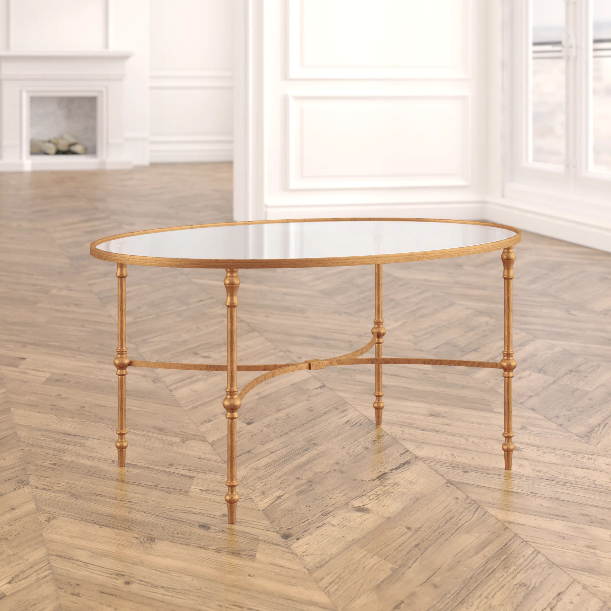 Chapland Glass Top Coffee Table | Wayfair North America