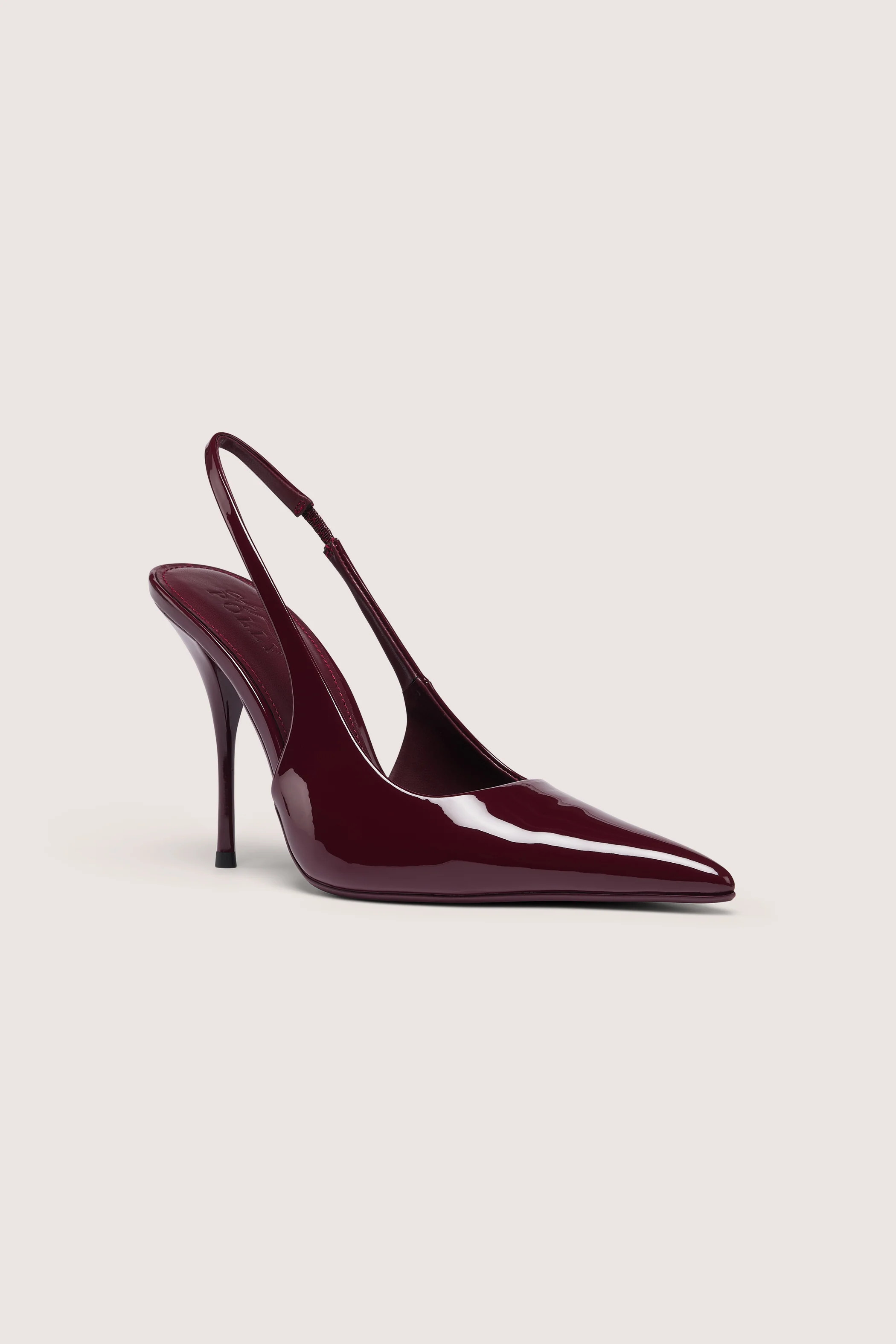 Octavya Sling-Back Heels in Black | Oh Polly | Oh Polly