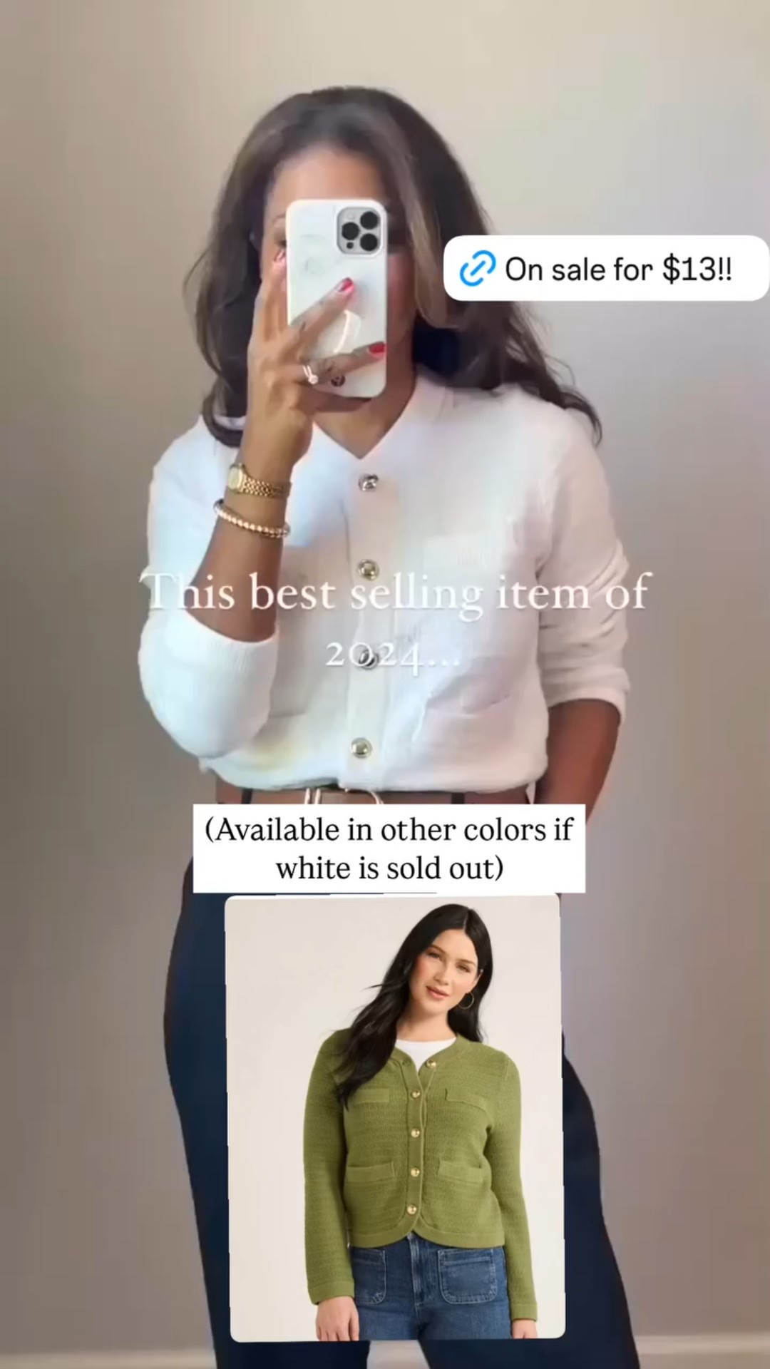 Small in cardigan 

 #ltkworkwear #ltkstyletip #ltkfindsunder100

