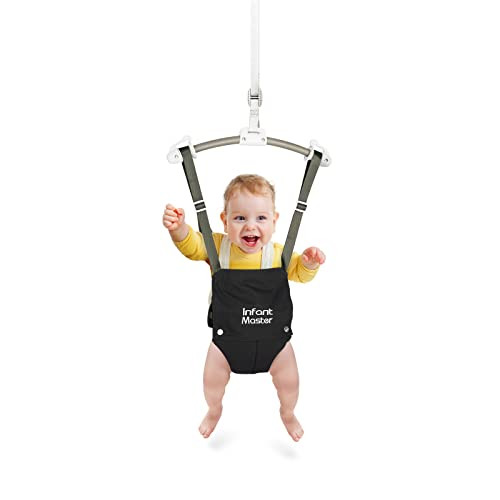 Infant Master Baby Doorway Jumpers, Sturdy Johnny Jumper Adjustable 10.8"-23.6" Strap, Soft Baby Johnny Bouncer w/Seat Bag, Protable Doorway Jumper and Boucer for Baby, Ideal Gift for Infant | Amazon (US)