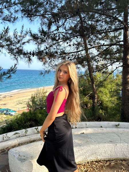 holiday outfit black satin skirt greece

#LTKtravel #LTKeurope #LTKSeasonal