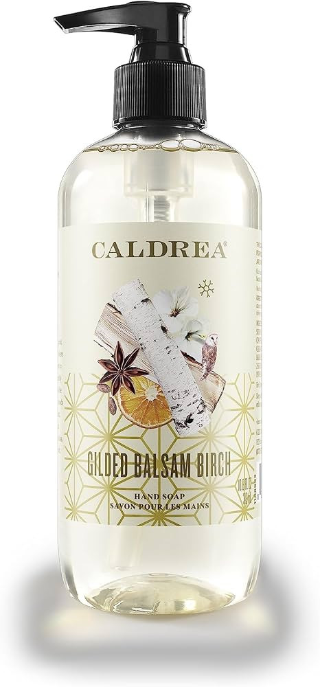 Caldrea Hand Wash Soap, Aloe Vera Gel, Olive Oil and Essential Oils to Cleanse and Condition, Gil... | Amazon (US)