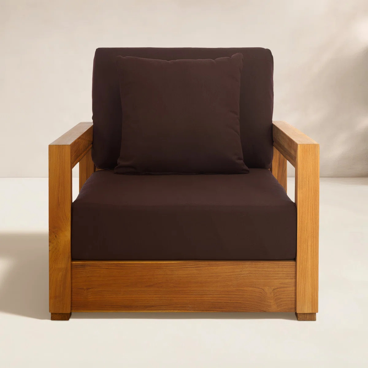 Melrose Teak Outdoor Lounge Chair | Wayfair North America