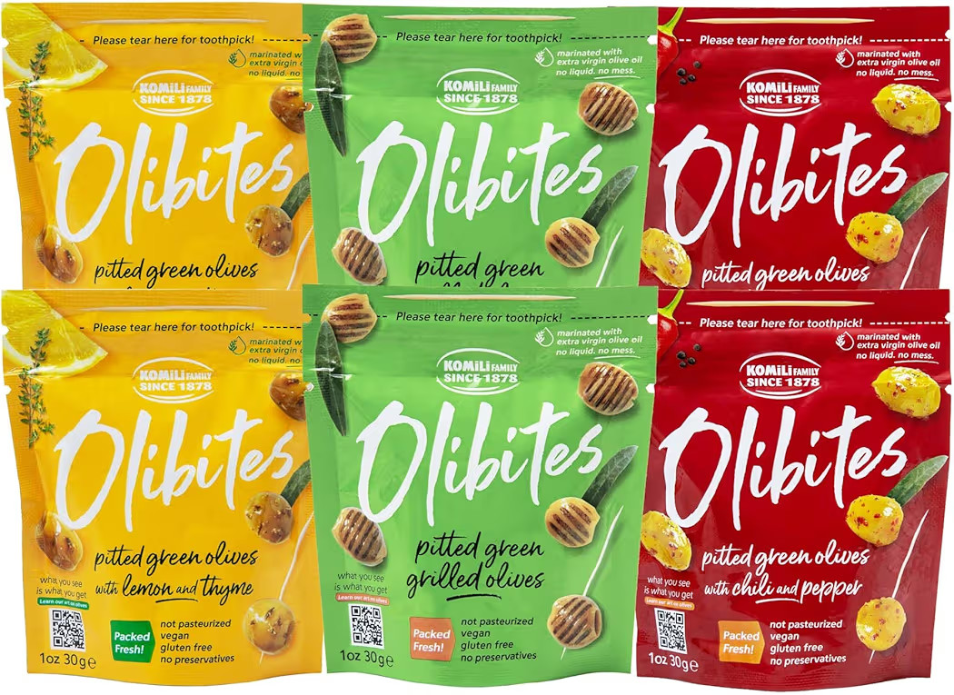 Olibites Pitted Green Olives - Fresh, Antioxidant-Rich Green Olives Marinated with Extra Virgin O... | Amazon (US)