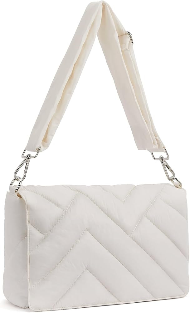 BOSTANTEN Quilted Crossbody Bags for Women Puffer Bag Designer Purse Lightweight Shoulder Handbag... | Amazon (US)